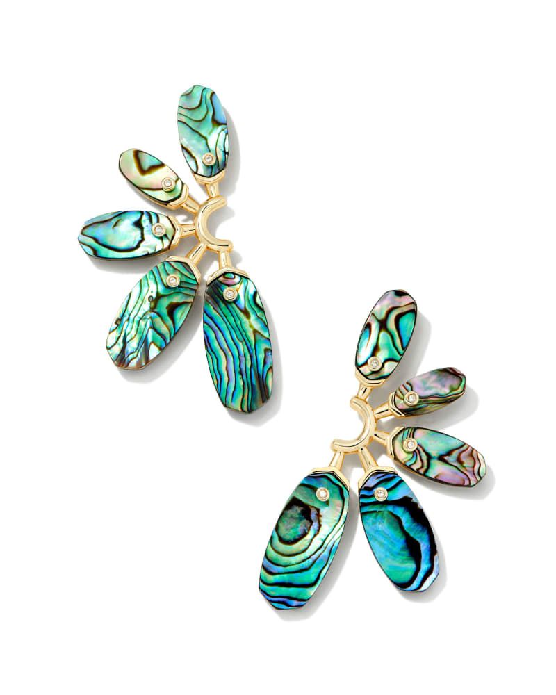 Kendra scott store abalone shell earrings